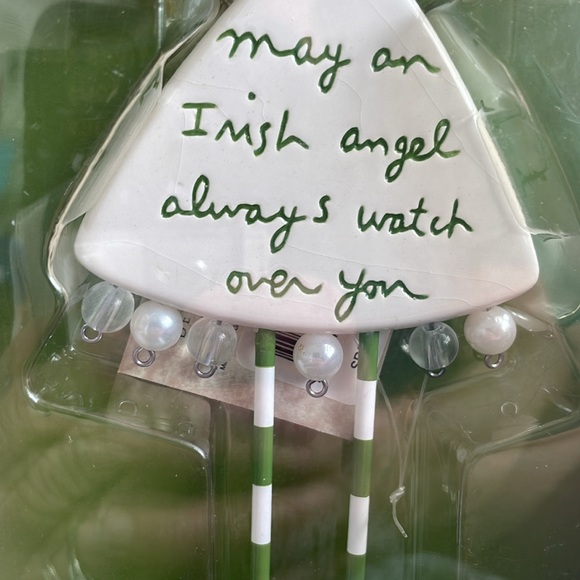 Department 56 Sandra Magsamen Artful Irish Angels Ornament Collectible NWT - Picture 9 of 9